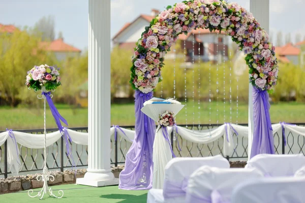 Wedding arch — Stock Photo, Image