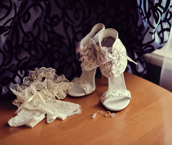 Wedding shoes — Stock Photo, Image