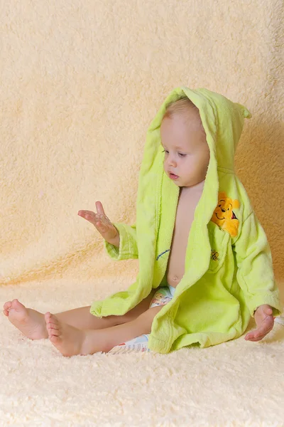 Dziecka po kąpieli — Zdjęcie stockowe