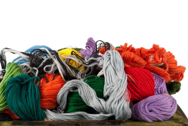 刺繍糸 — ストック写真