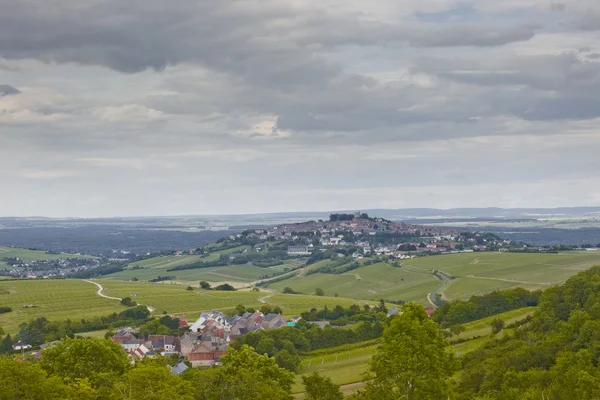 stock image Sancerre vineyards