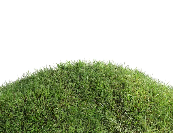 Eenvoudige met gras begroeide heuvel knipsel — Stockfoto