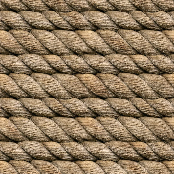 Corda de cânhamo sem costura — Fotografia de Stock