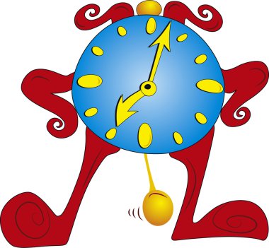 Clock vector clipart