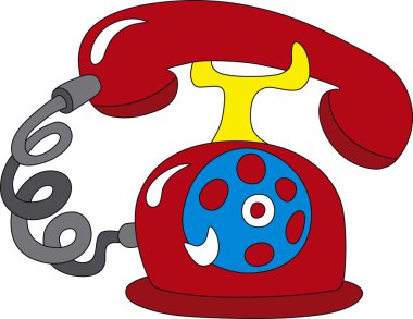 Telephone icon clipart