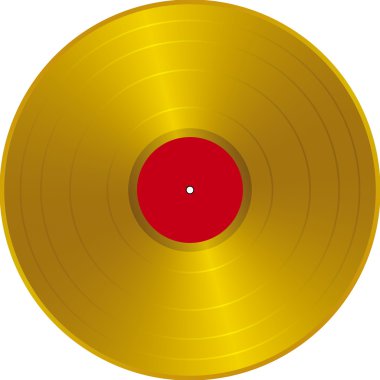 Golden LP clipart