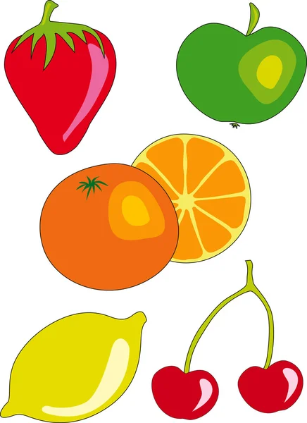 Muut hedelmät — vektorikuva