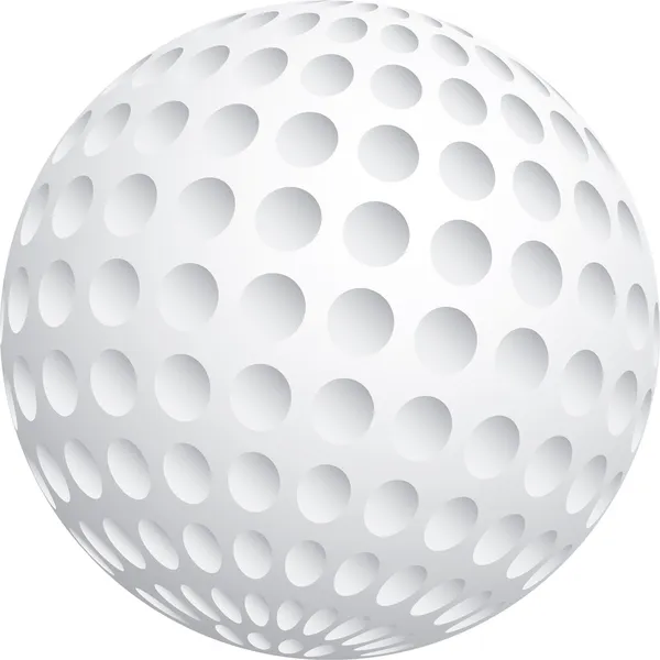 Bola de golfe —  Vetores de Stock