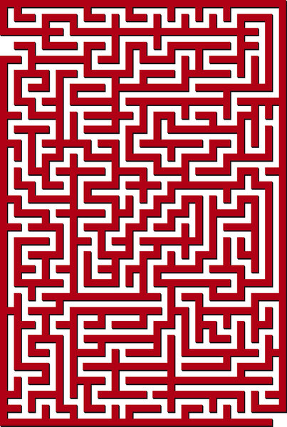 Red maze