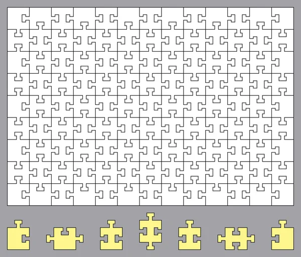 Puzzle Puzzle — Image vectorielle