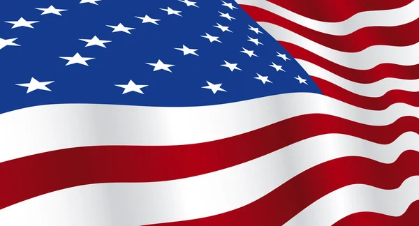 Flag of USA — Stock Vector