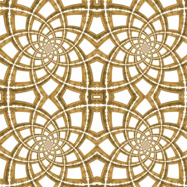 Golden Seamless Pattern clipart