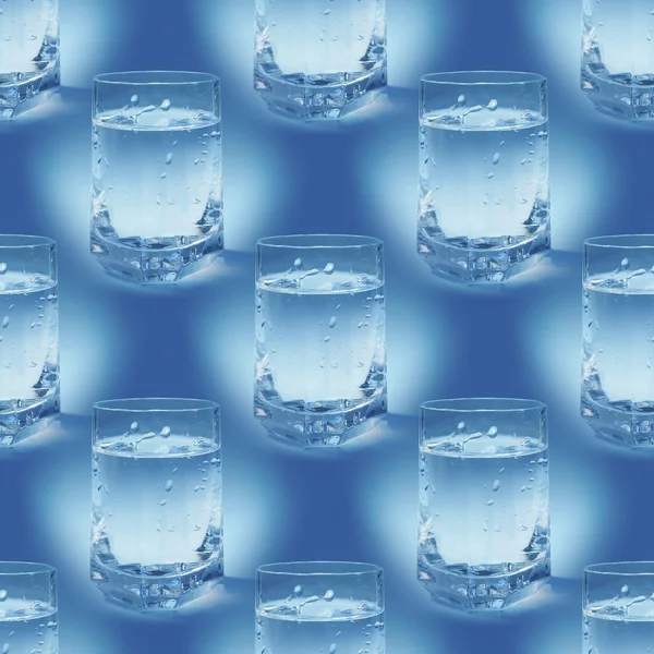Ποτήρι νερό ελαστικό — Φωτογραφία Αρχείου
