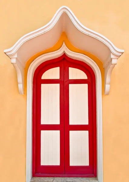 The Ancient door Europe style at ayutthaya Thailand — Stock Photo, Image