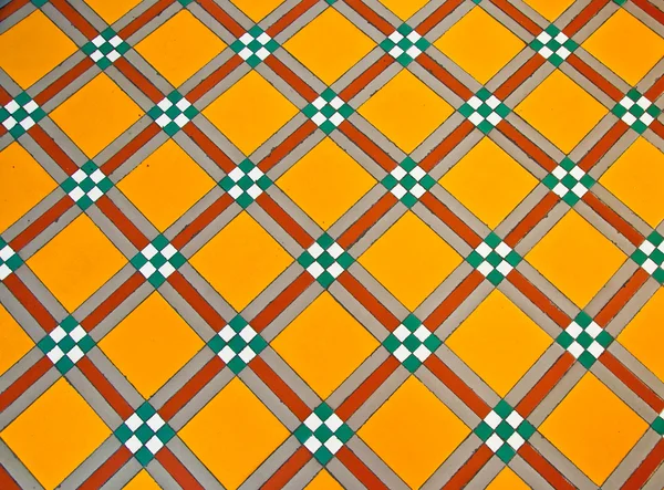 A színes régi kerámia padló háttér — Stock Fotó