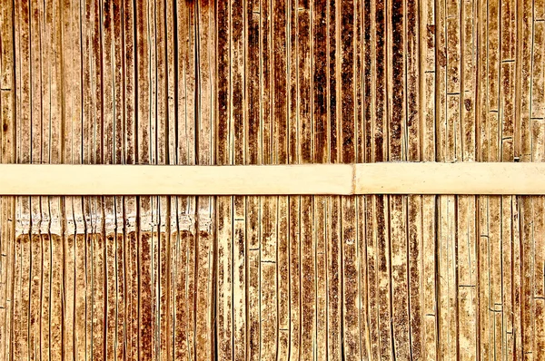 대나무 벽 배경 — 스톡 사진