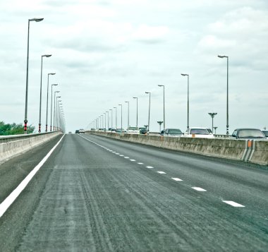 The Road on expressway clipart