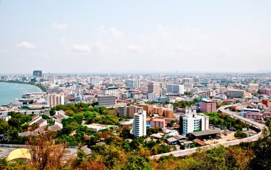 pattaya City, Tayland expressway eğrisi