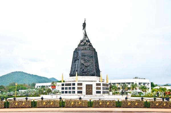 Das Denkmal des tapferen Soldaten in der thailändischen Provinz Rayong — Stockfoto