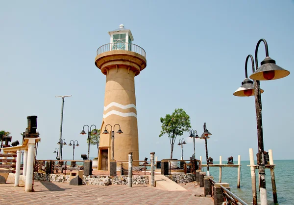 The Lighthouse on blue sky background — Stock Photo, Image
