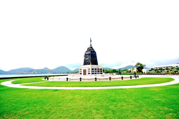 Das Denkmal des tapferen Soldaten in der thailändischen Provinz Rayong — Stockfoto