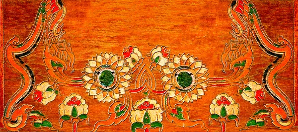 The Carving wood of thai style — Stock Photo, Image