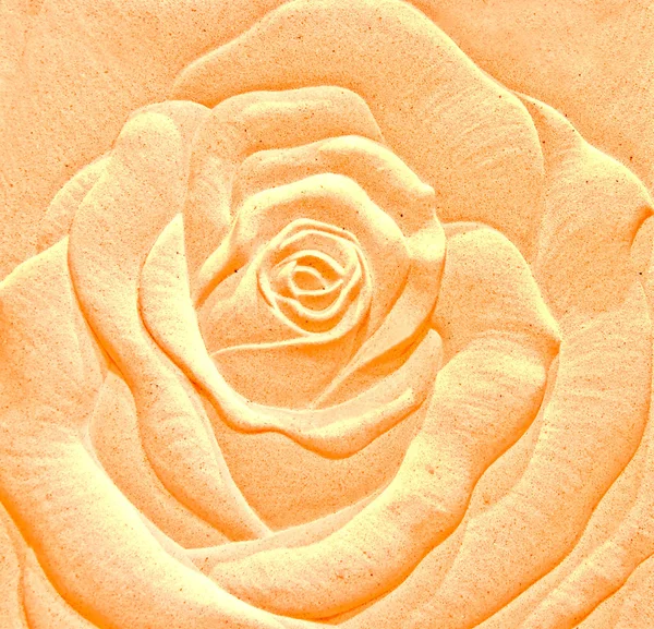 Скульптурный песчаник розы — стоковое фото