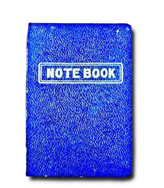 Beyaz arka plan üzerinde izole klasik notebook — Stok fotoğraf