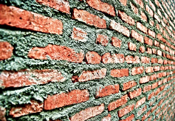 Tuğla duvar dokusu — Stok fotoğraf