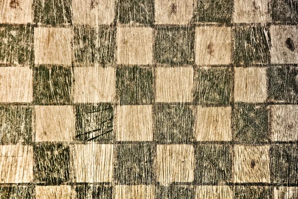 La textura de fondo del tablero de ajedrez Vintage — Foto de Stock