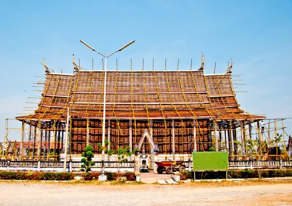 De aanbouw van oude tempel — Stockfoto