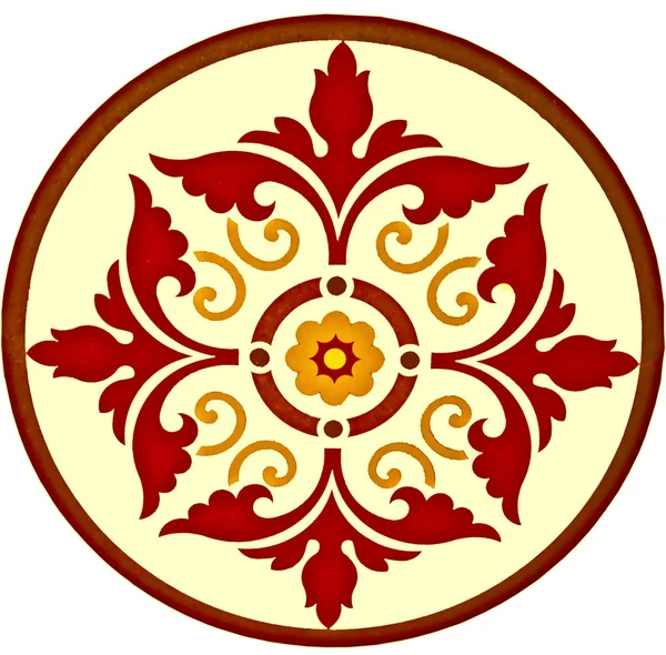 Barevné vinobraní Keramická deska nástěnné dekorace — Stock fotografie