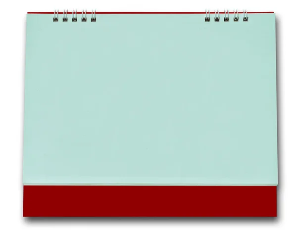 カレンダーの白い背景で隔離の空白 — ストック写真