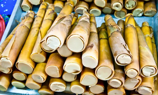 Стрельба из бамбука — стоковое фото