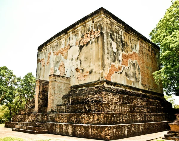 The Church of sukkothai historical park — Stock Photo, Image