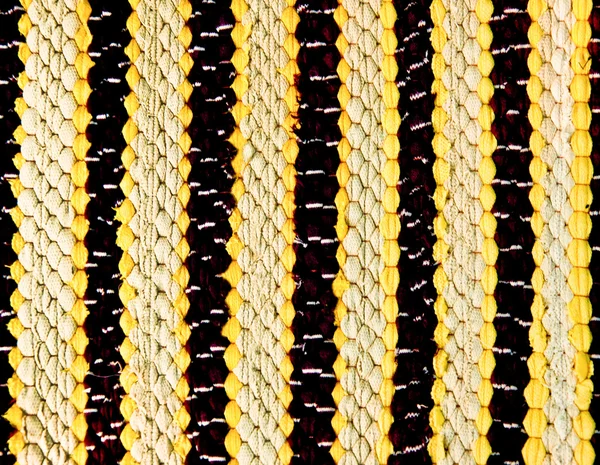 Kolorowy wzór tkaniny dywan tekstura tło — Zdjęcie stockowe