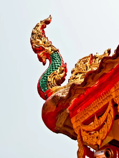 Маленький дракон храма — стоковое фото