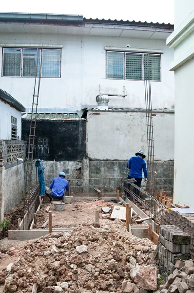 建設中の家の改修作業 — ストック写真