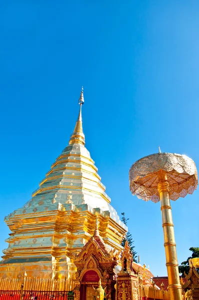 Wat phra thart doisuthep, provincie chiengmai, Thajsko — Stock fotografie