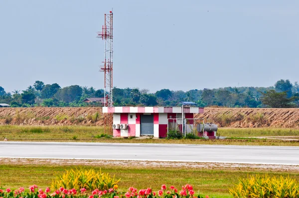La Torre de Control de Tráfico Aéreo — Foto de Stock
