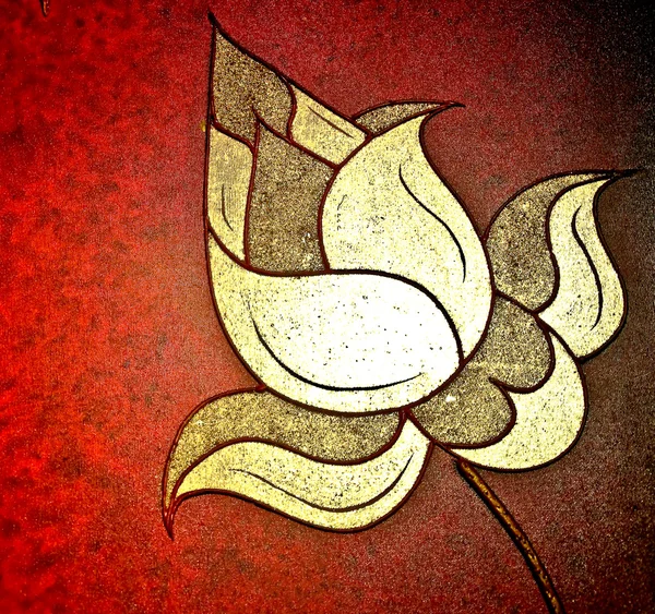 Abstrakt Lotus — Stockfoto