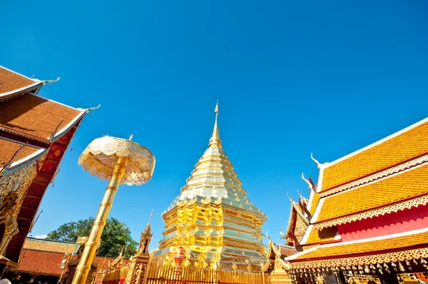 Wat phra thart doisuthep, Prowincja chiengmai, Tajlandia — Zdjęcie stockowe