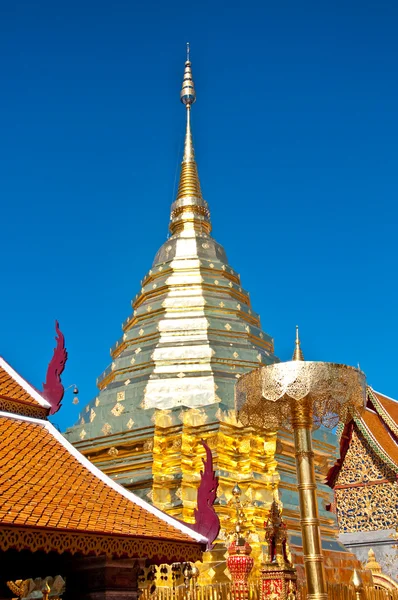 Wat phra thart doisuthep, Prowincja chiengmai, Tajlandia — Zdjęcie stockowe