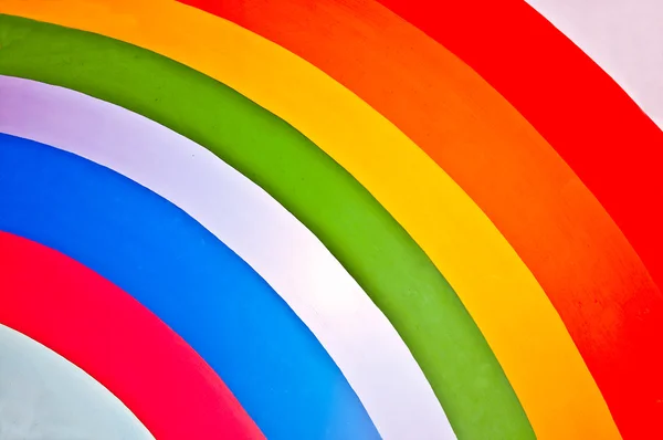 Il bellissimo dipinto di arcobaleno — Foto Stock