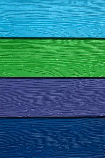 Il colorato di legno artificiale per la costruzione — Foto Stock