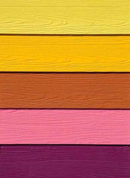Kolorowe sztuczne drewno budowlane — Zdjęcie stockowe