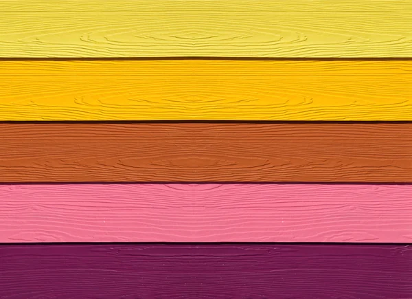 The Colorful of artificial wood for construction — Stock Photo, Image