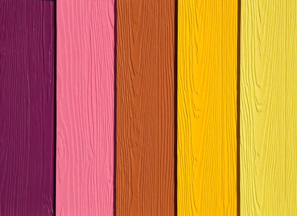 Die Farbenpracht des künstlichen Holzes für den Bau — Stockfoto