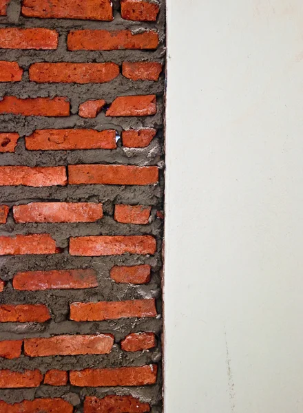 El muro de ladrillo — Foto de Stock