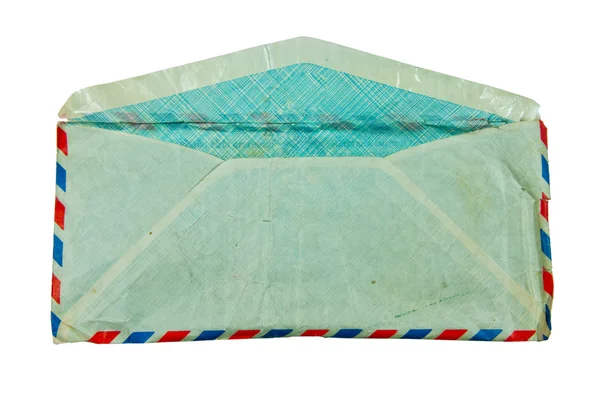 Gamla kuvertet isolerad på vit bakgrund — Stockfoto